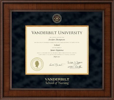 Vanderbilt University diploma frame - Presidential Masterpiece Diploma Frame in Madison