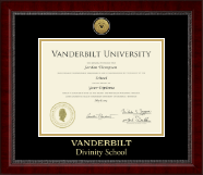 Vanderbilt University diploma frame - Gold Engraved Medallion Diploma Frame in Sutton
