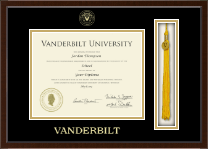 Vanderbilt University diploma frame - Tassel & Cord Diploma Frame in Delta