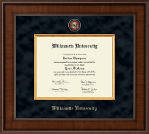 Willamette University Presidential Masterpiece Diploma Frame in Madison