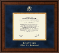 Yale University diploma frame - Presidential Masterpiece Diploma Frame in Madison