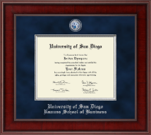 University of San Diego Presidential Masterpiece Diploma Frame in Jefferson