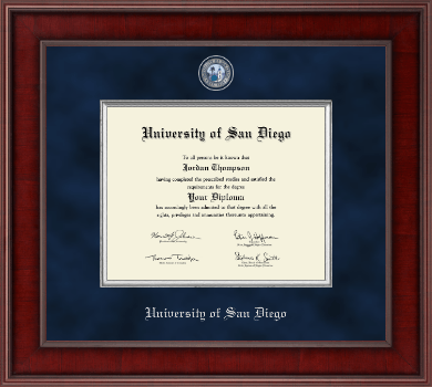 University of San Diego diploma frame - Presidential Masterpiece Diploma Frame in Jefferson