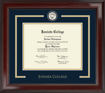 Juniata College diploma frame - Showcase Edition Diploma Frame in Encore