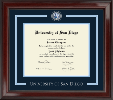 University of San Diego diploma frame - Showcase Edition Diploma Frame in Encore