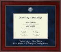 University of San Diego Presidential Masterpiece Diploma Frame in Jefferson