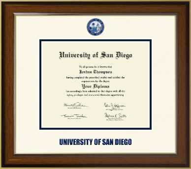 University of San Diego diploma frame - Dimensions Diploma Frame in Westwood