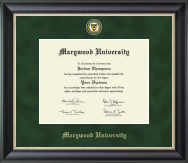 Marywood University Regal Edition Diploma Frame in Noir