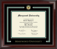 Marywood University diploma frame - Showcase Edition Diploma Frame in Encore
