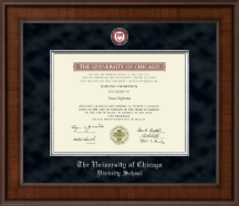 University of Chicago diploma frame - Presidential Masterpiece Diploma Frame in Madison