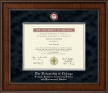 University of Chicago diploma frame - Presidential Masterpiece Diploma Frame in Madison