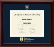 Southern New Hampshire University Masterpiece Medallion Diploma Frame in Gallery