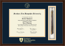 Southern New Hampshire University Tassel Edition Diploma Frame in Delta
