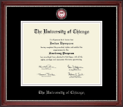 University of Chicago certificate frame - Masterpiece Medallion Certificate Frame in Kensington Silver