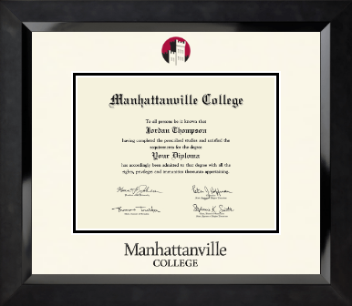 Manhattanville  College diploma frame - Dimensions Diploma Frame in Eclipse
