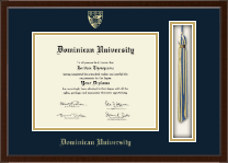 Dominican University diploma frame - Tassel Edition Diploma Frame in Delta