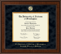 The University of Alabama at Birmingham Presidential Masterpiece Diploma Frame in Madison