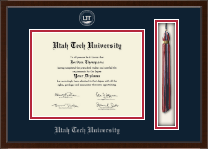 Utah Tech University diploma frame - Tassel & Cord Diploma Frame in Delta