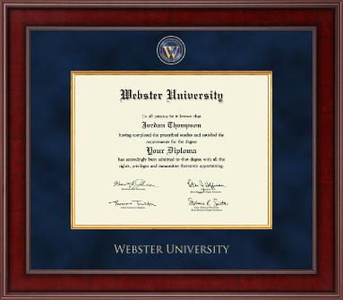 Webster University diploma frame - Presidential Masterpiece Diploma Frame in Jefferson