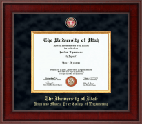 The University of Utah diploma frame - Presidential Masterpiece Diploma Frame in Jefferson
