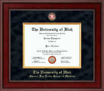 The University of Utah diploma frame - Presidential Masterpiece Diploma Frame in Jefferson