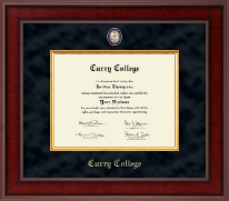 Curry College Presidential Masterpiece Diploma Frame in Jefferson