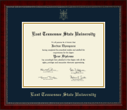 East Tennessee State University diploma frame - Gold Embossed Diploma Frame in Sutton