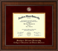 Southern Illinois University Carbondale Presidential Masterpiece Diploma Frame in Madison