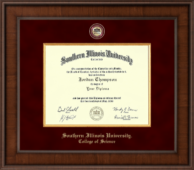 Southern Illinois University Carbondale diploma frame - Presidential Masterpiece Diploma Frame in Madison