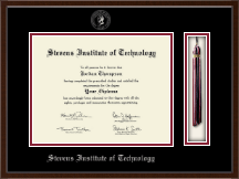 Stevens Institute of Technology diploma frame - Tassel Edition Diploma Frame in Delta
