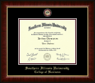 Southern Illinois University Carbondale Masterpiece Medallion Diploma Frame in Murano