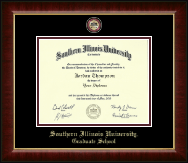 Southern Illinois University Carbondale Masterpiece Medallion Diploma Frame in Murano