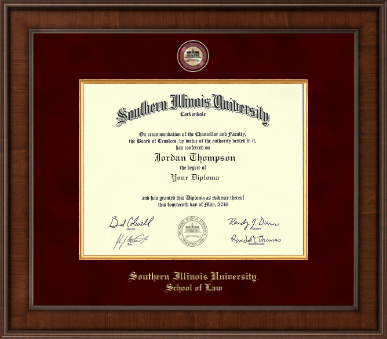 Southern Illinois University Carbondale diploma frame - Presidential Masterpiece Diploma Frame in Madison