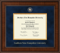 Southern New Hampshire University Presidential Masterpiece Diploma Frame in Madison