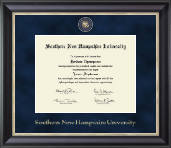 Southern New Hampshire University diploma frame - Regal Edition Diploma Frame in Noir