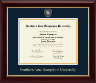 Southern New Hampshire University diploma frame - Masterpiece Medallion Diploma Frame in Gallery