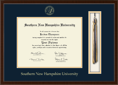 Southern New Hampshire University diploma frame - Tassel & Cord Diploma Frame in Delta