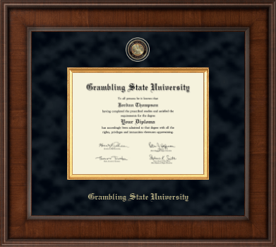 Grambling State University diploma frame - Presidential Masterpiece Diploma Frame in Madison