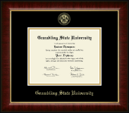 Grambling State University diploma frame - Gold Embossed Diploma Frame in Murano