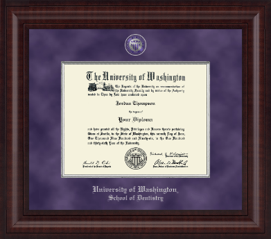 University of Washington diploma frame - Presidential Masterpiece Diploma Frame in Premier