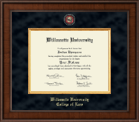 Willamette University diploma frame - Presidential Masterpiece Diploma Frame in Madison