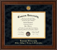 Towson University diploma frame - Presidential Masterpiece Diploma Frame in Madison