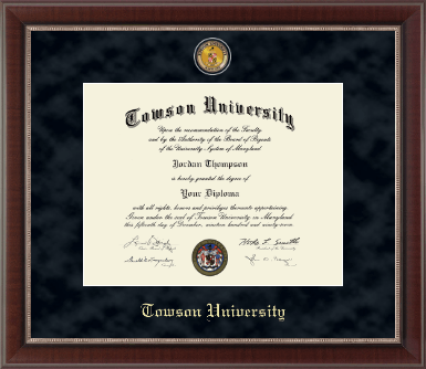 Towson University diploma frame - Regal Edition Diploma Frame in Chateau