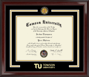 Towson University diploma frame - Showcase Edition Diploma Frame in Encore