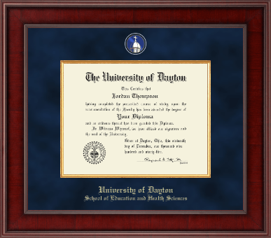 University of Dayton diploma frame - Presidential Masterpiece Diploma Frame in Jefferson
