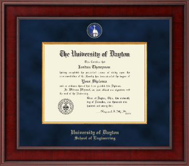 University of Dayton diploma frame - Presidential Masterpiece Diploma Frame in Jefferson