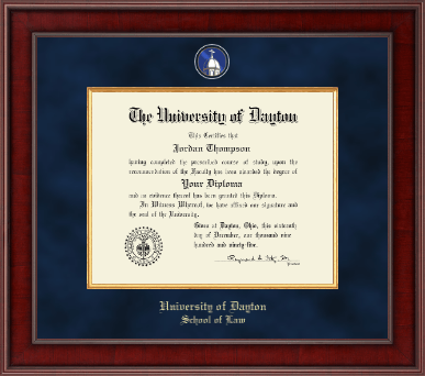 University of Dayton diploma frame - Presidential Masterpiece Diploma Frame in Jefferson