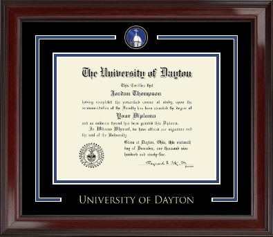 University of Dayton diploma frame - Showcase Edition Diploma Frame in Encore