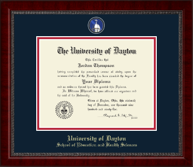 University of Dayton diploma frame - Masterpiece Medallion Diploma Frame in Sutton