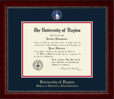 University of Dayton diploma frame - Masterpiece Medallion Diploma Frame in Sutton